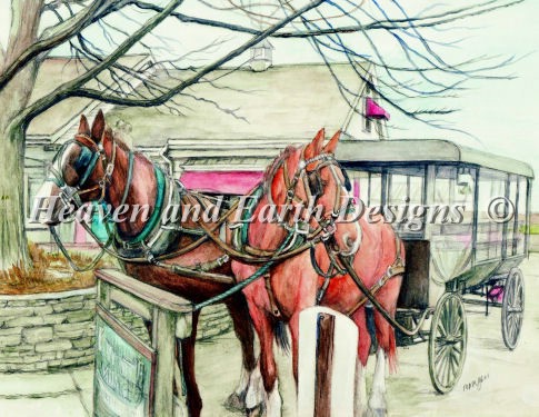 Horse And Carriage Pennsylvania - Click Image to Close
